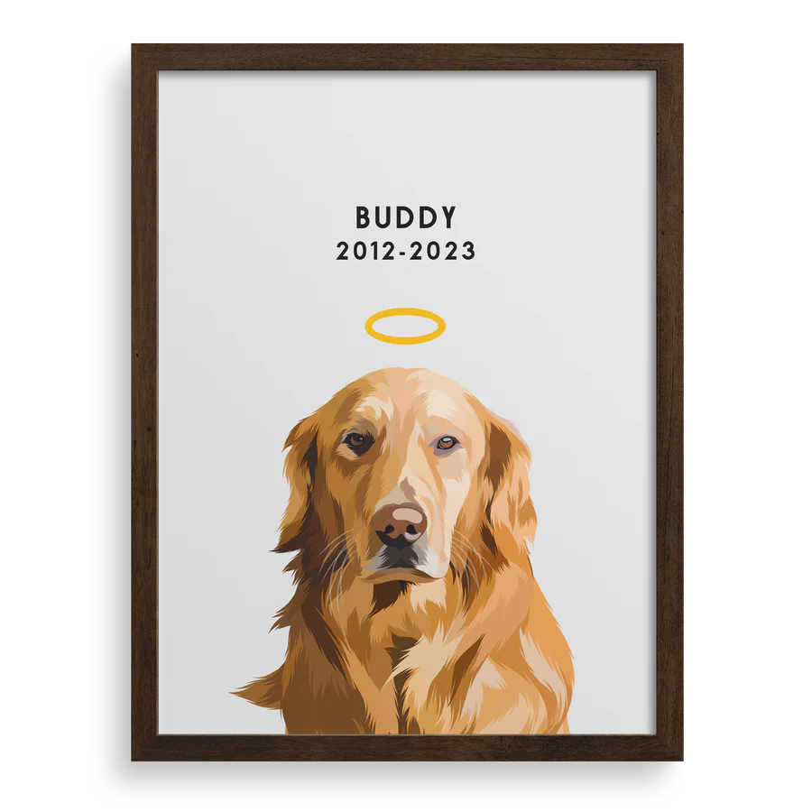 Custom Memorial Pet Portrait